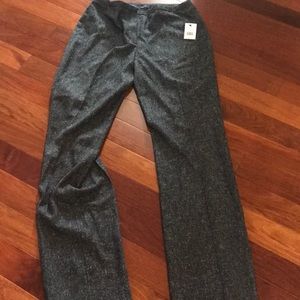 Brand new ladies straight leg pants (grey multi)